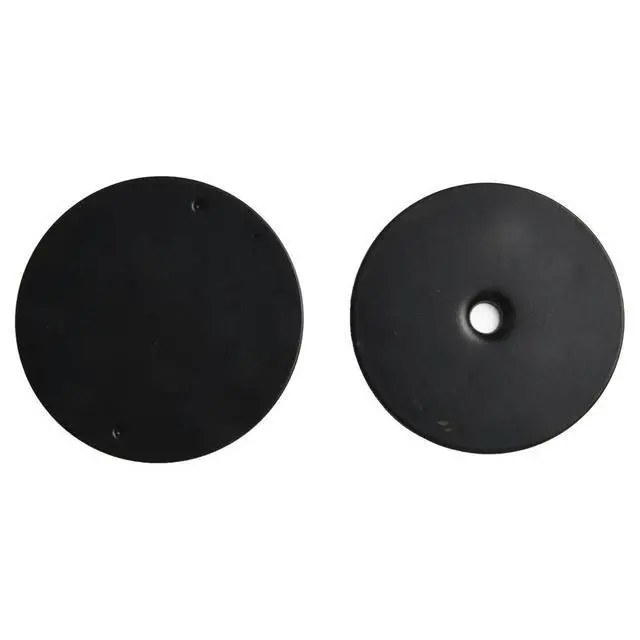 Alt view image 2 of 3 - Door Renovation Home Improvement Diameter 2-5 8in l Plate Decorative Plate Installation Kit Enhanced Home Security