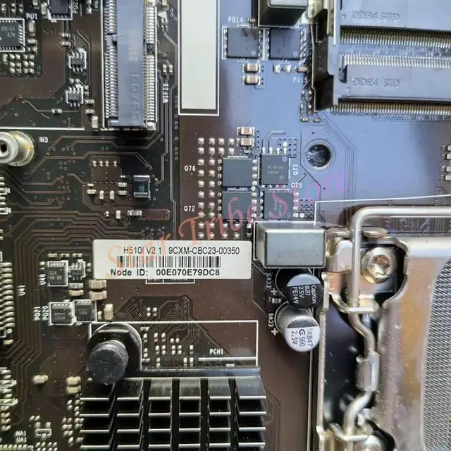 Alt view image 3 of 3 - H510I V2.1 Motherboard DDR4 M.2 USB3.0 Interface
