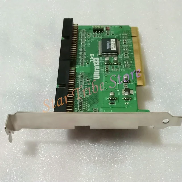 Alt view image 3 of 3 - Ultra133 TX2 IDE Array Card Hard Disk Expansion Card RAID Card Ultra 133 TX2