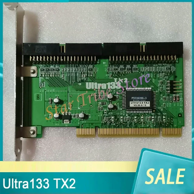 Main image of Ultra133 TX2 IDE Array Card Hard Disk Expansion Card RAID Card Ultra 133 TX2