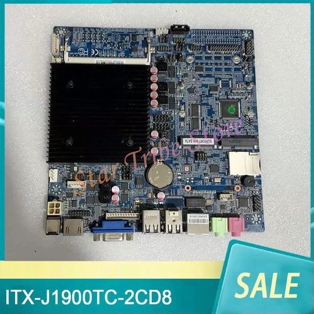 Main image of Cash Register Motherboard ITX-J1900TC-2CD8 Industrial Control Motherboard