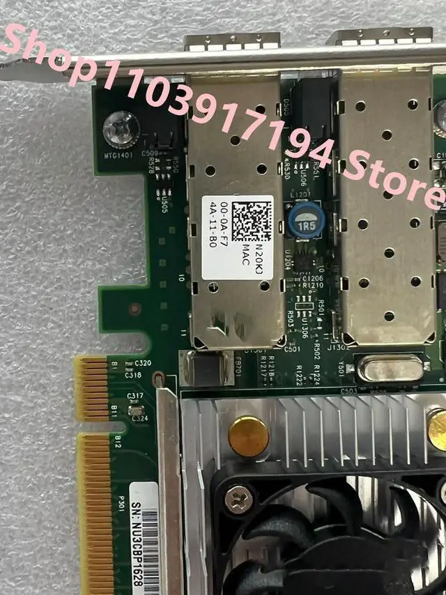 Main image of 0N20KJ 0Y40PH BCM57810S 10 Gigabit Network card N20KJ