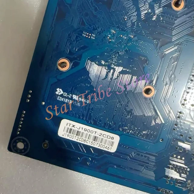 Alt view image 3 of 3 - Cash Register Motherboard ITX-J1900TC-2CD8 Industrial Control Motherboard