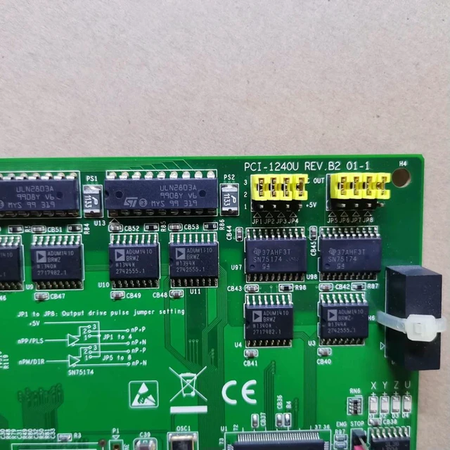 Alt view image 3 of 3 - PCI-1240U REV.B1 REV.B2 4 Axis Universal Motion Control Card
