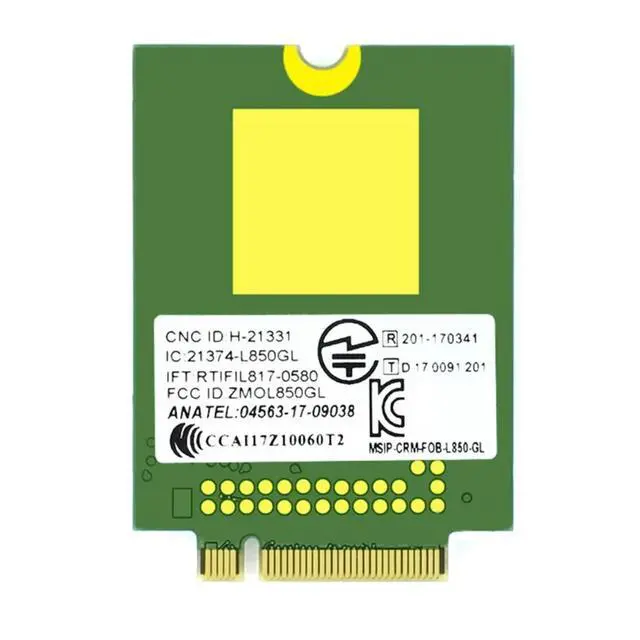 Alt view image 3 of 3 - L850-GL Card 01AX792 NGFF M.2 Module For ThinkPad T580 X280 L580 T480S T480 T490 D330-10IGM T14 Gen 1 100% Tested