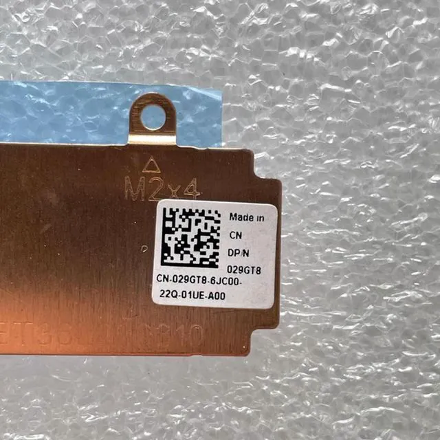 Alt view image 3 of 3 - 029GT8 For G15 5510 5511 5515 5520 5525 M15 R6 SSD Heatsink Hard Drive Cover Bracket CN-029GT8 29GT8