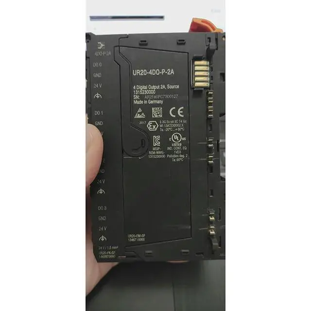 Alt view image 3 of 3 - 1315230000 UR20-4DO-P-2A Four-point Output Module