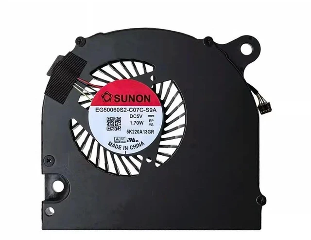Alt view image 2 of 3 - EG50060S2-C07C-S9A For GPD WIN MAX 2 Laptop Cooling Fan DC5V 1.70W 4Pin Cooler Fan