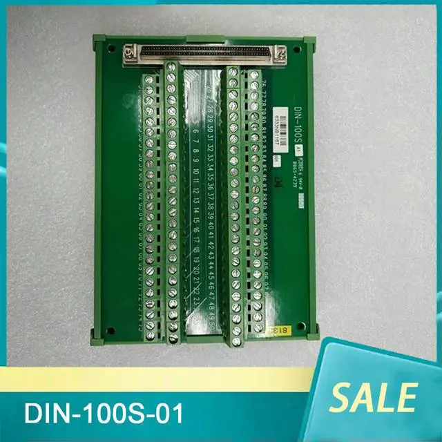 Alt view image 2 of 3 - Terminal Board Cable DIN-100S-01 100% Tested Fast Ship