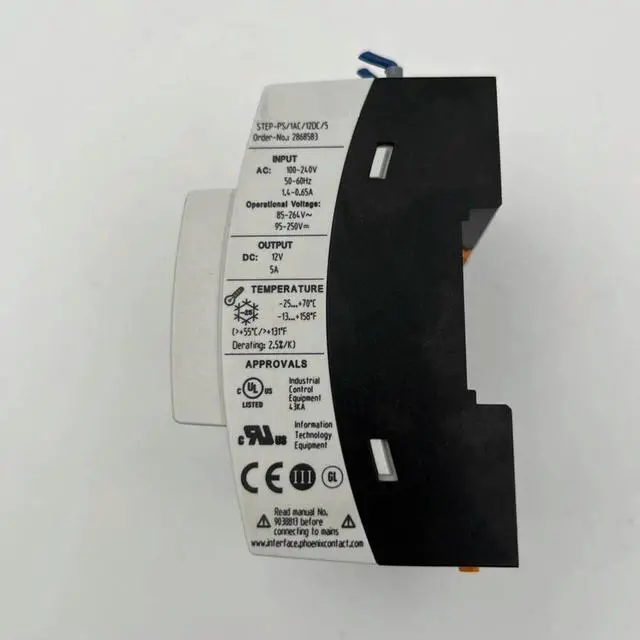 Alt view image 3 of 3 - 2868583 Power Supply STEP-PS/1AC/12DC/5