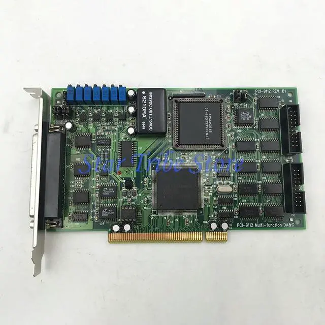 Alt view image 3 of 3 - PCI-9112 REV.B1 Data Capture Card