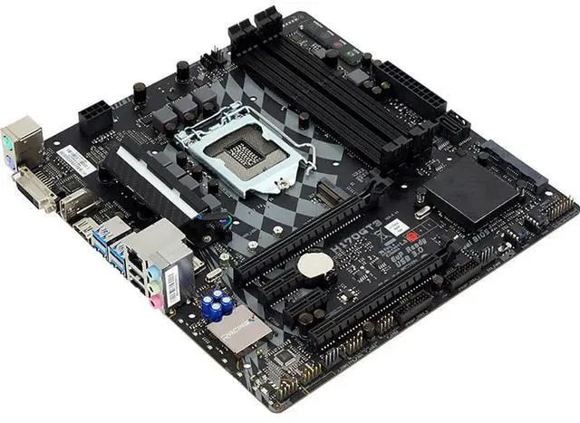 Alt view image 3 of 3 - H170GT3 H170 LGA 1151 DDR4 USB 3.0 USB 2.0 Micro ATX Motherboard