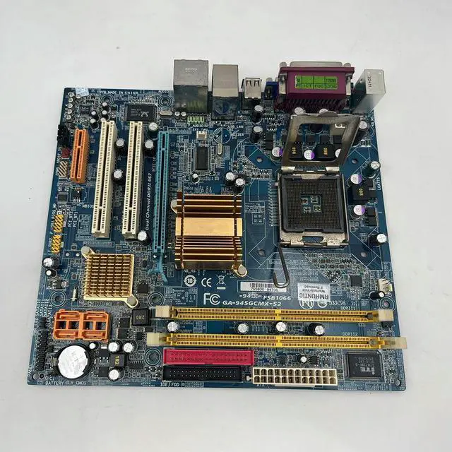 Alt view image 3 of 3 - Desktop Motherboard GA-945GCMX-S2 945GC LGA775 DDR2 Fast Ship