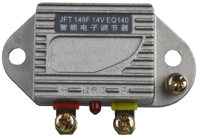 Main image of JFT149F Aluminum Alloy Voltage Regulator for EQ140 Generator Charging Systems and Diesel AVR Voltage Adjustment Needs