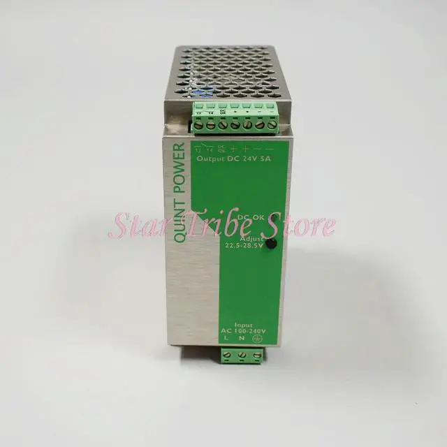 Alt view image 3 of 3 - QUINT-PS-100-240AC/24DC/5 QUINT POWER 24VDC/5A Switching Power Supply 2938581 Fast Ship