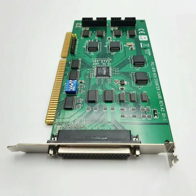Alt view image 3 of 3 - PCL-836 6CH COUNTER CARD REV.A1 Multifunctional Data Acquisition Card
