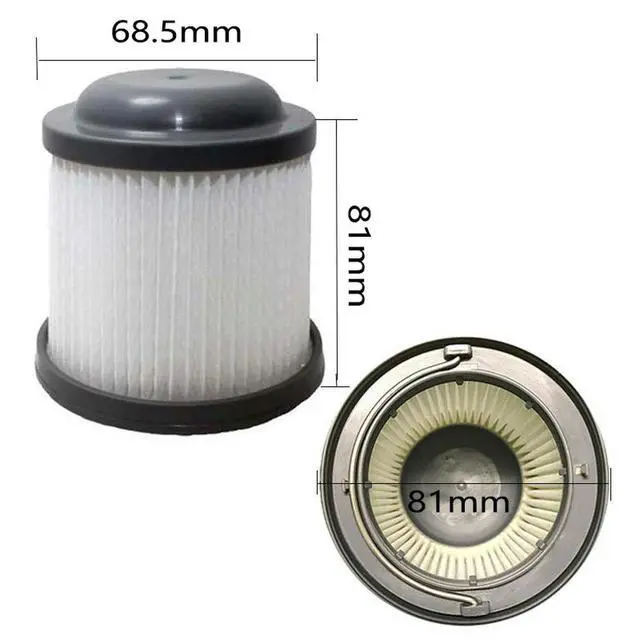 Alt view image 2 of 3 - 3Pcs Filter ForBlackDecker For Dustbuster PVF110 PD11420L Accessories Vacuum Cleaner Bag Body Kit Rotating Mop