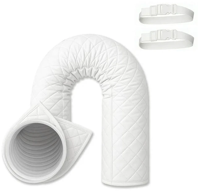 Alt view image 2 of 3 - AC Insulation Air Conditioner Cover Adjustable Elastic Bands Dust And Heat Resistance For Air Conditioners