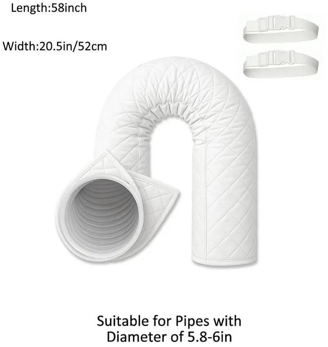 Main image of AC Insulation Air Conditioner Cover Adjustable Elastic Bands Dust And Heat Resistance For Air Conditioners