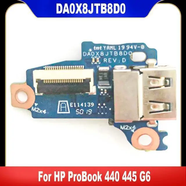 Main image of DA0X8JTB8D0 L44578-001 For ProBook 440 445 G6 Laptop USB Card Board 100% Tested Fast Ship