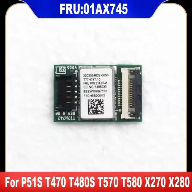 Main image of 01AX745 NFC Module For Thinkpad P52 P72 T470S T480 T480S P53 P73 X270 X280 T490S T490 T14 L15 L14 T14S X13