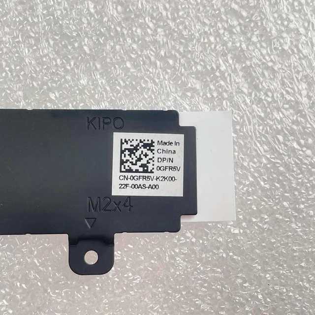 Alt view image 3 of 3 - 0GFR5V For M17 R5 M.2 2280 Heatsink GFR5V CN-0GFR5V