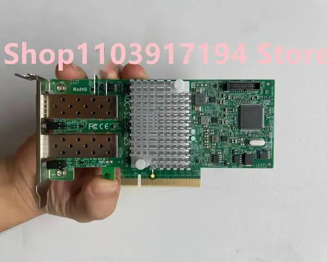 Alt view image 2 of 2 - AOC-S25G-M2S 10 gigabit Network card X710DA2