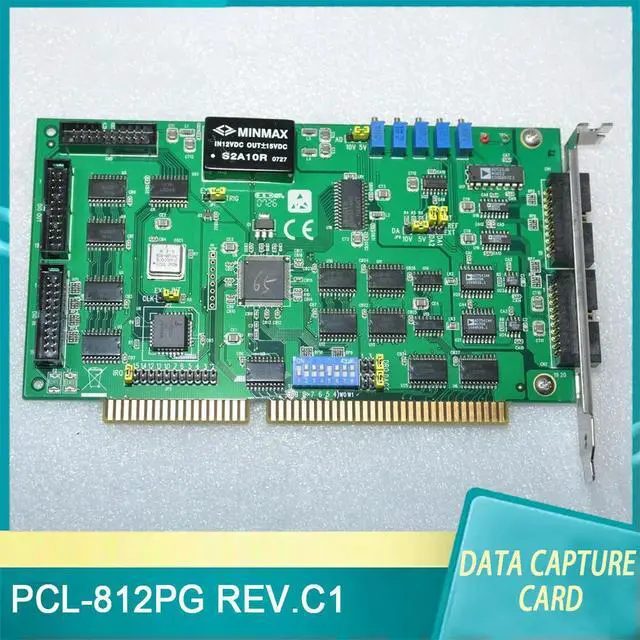 Alt view image 2 of 3 - Data Capture Card Industrial Control Card PCL-812PG REV.C1
