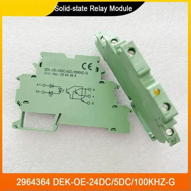 Main image of DEK-OE-24DC/5DC/100KHZ-G Solid-State Relay Module 2964364