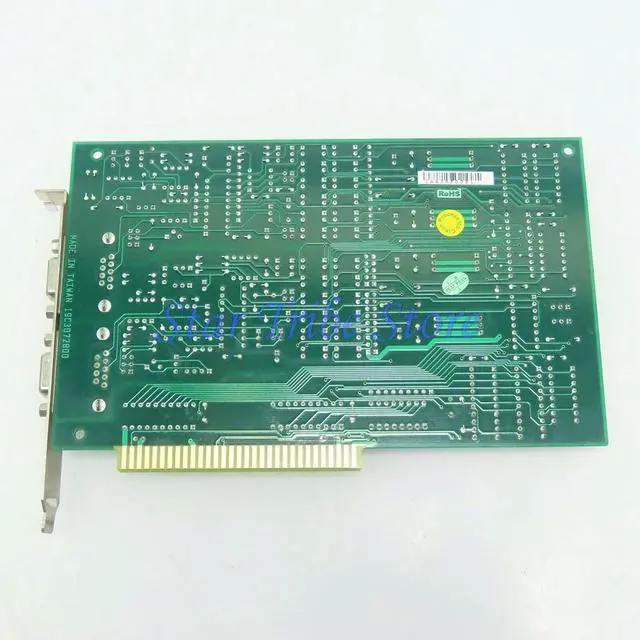 Alt view image 2 of 3 - PCL-728 REV.A1 Data Capture Card 12 Bit 2-Channel Isolated Analog Output ISA Card