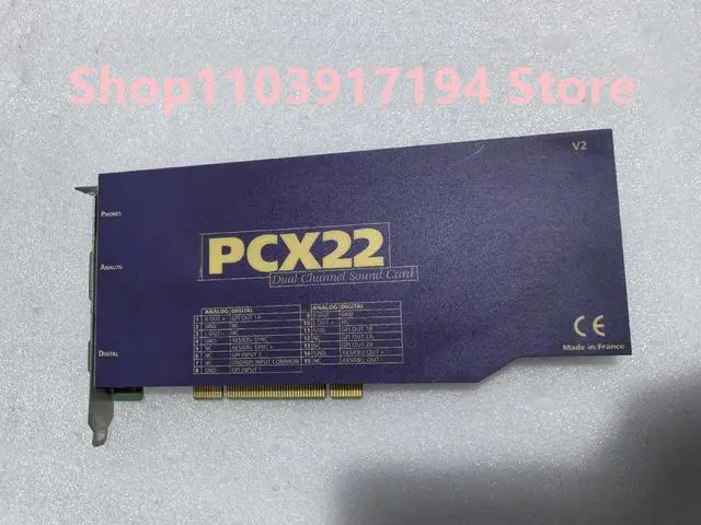 Main image of PCX22 V2 Broadcast level professional sound card