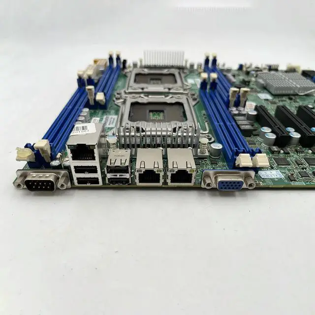 Alt view image 3 of 3 - ATX LGA 2011 C606 DDR3 Xeon E5-2600 V2 PCI-E 3.0 Server Motherboard X9DRL-3F