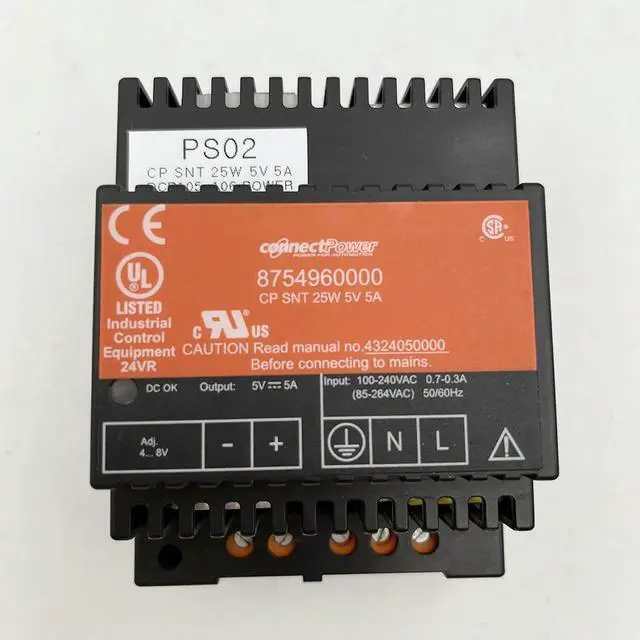 Alt view image 2 of 3 - 8754960000 CP SNT 25W 5V 5A AC-DC Switching Power Linear Power Supply