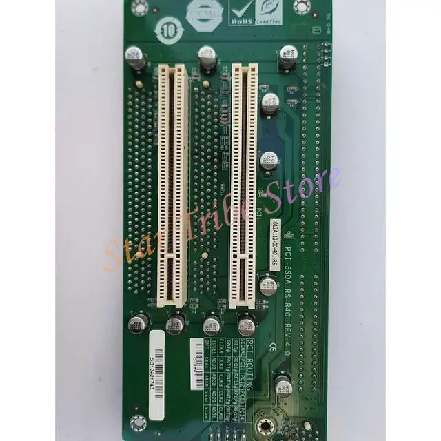 Alt view image 3 of 3 - PCI-5SDA-RS-R40 REV:4.0 2U Industrial Control Motherboard