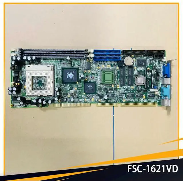 Alt view image 3 of 3 - Socket 370 CPU Card Industrial Motherboard FSC-1621VD
