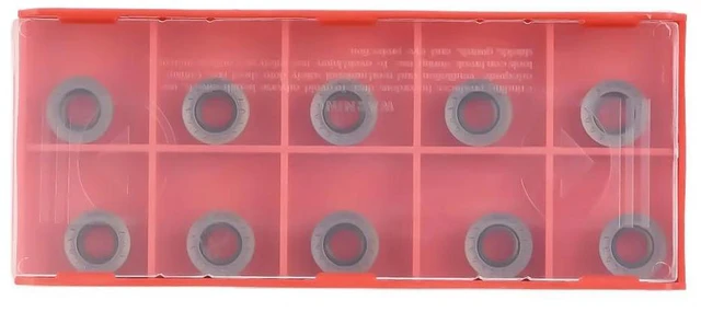 Alt view image 2 of 3 - For Blades 10pcs For Chip Breaking Carbide Insert For Cutting Fluid Channels For Rolling Structure Internal 2021