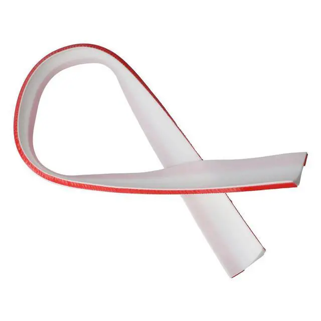 Alt view image 3 of 3 - Bathroom Use 4.5cm Width * 1.5cm Height Water Barrier Strip Silicone Shower Tray Sealing Strip Sealing Performance