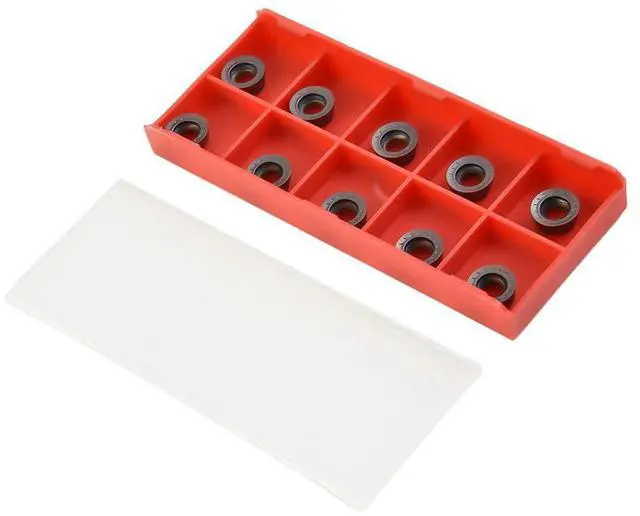 Alt view image 3 of 3 - For Blades 10pcs For Chip Breaking Carbide Insert For Cutting Fluid Channels For Rolling Structure Internal 2021