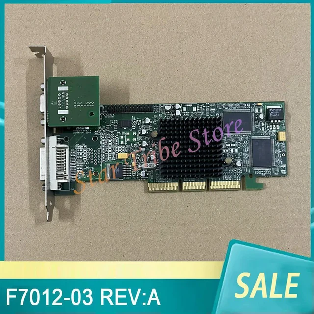 Main image of G55+MDHA32DSF F7012-03 REV:A Board KFQ63229 MATROK AGP Industrial Graphics Card