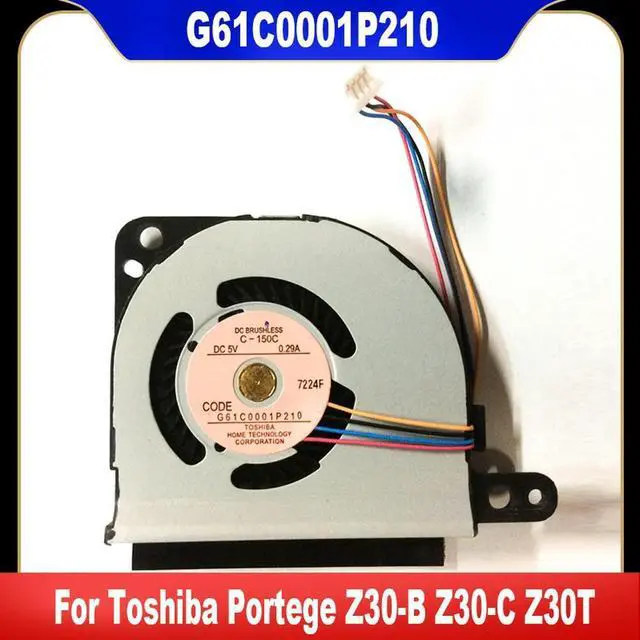 Main image of G61C0001P210 For Portege Z30-B Z30-C Z30T Z30T-A Z30 Z30-A Z30-A1301 Z30-B-100 Cooling Fan Cooler Fan