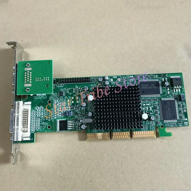 Alt view image 2 of 3 - G55+MDHA32DSF F7012-03 REV:A Board KFQ63229 MATROK AGP Industrial Graphics Card