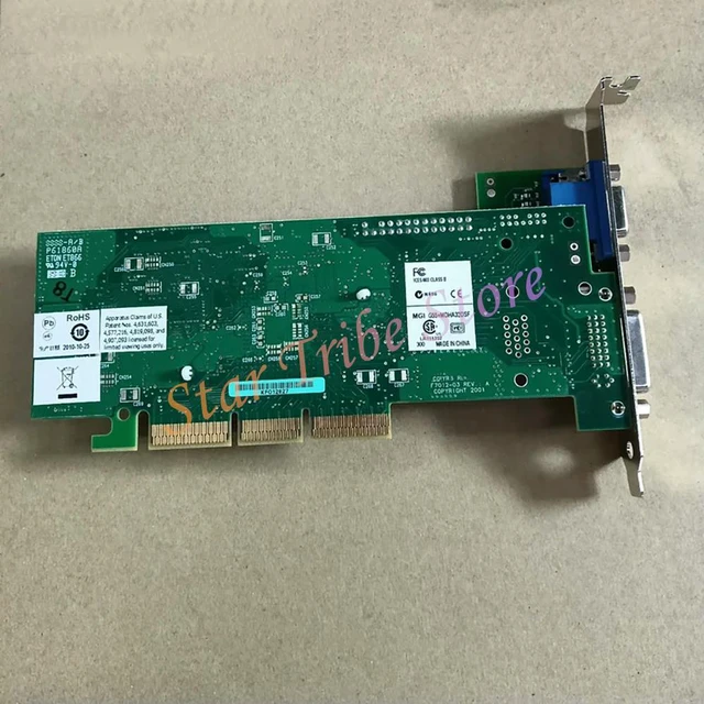 Alt view image 3 of 3 - G55+MDHA32DSF F7012-03 REV:A Board KFQ63229 MATROK AGP Industrial Graphics Card