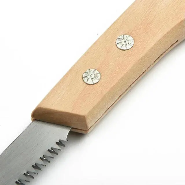 Main image of 1pc Garden Saw Hand Woodworking Saw With Wooden Handle Drywall Mini Saw Workshop Tools Home Pocket Wallboard Saw