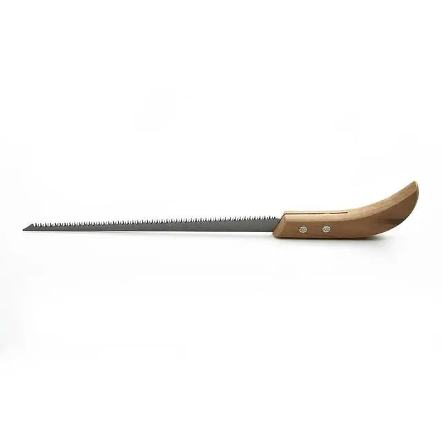 Alt view image 2 of 3 - 1pc Garden Saw Hand Woodworking Saw With Wooden Handle Drywall Mini Saw Workshop Tools Home Pocket Wallboard Saw