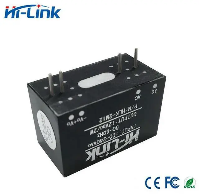 Alt view image 3 of 3 - HLK-2M12 AC-DC 220V to 12V/2W 170mA isolated ligent household switch step down mini power supply module