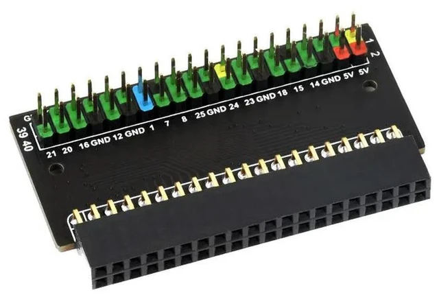 Alt view image 2 of 3 - Raspberry Pi 400 GPIO Header Adapter, Header Expansion