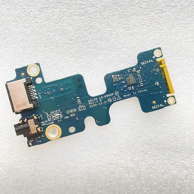 Alt view image 2 of 3 - LS-K662P 0PMY37 For G15 5510 5511 Laptop Audio Ethernet LAN BOARD Port IO Board PMY37 CN-0PMY37