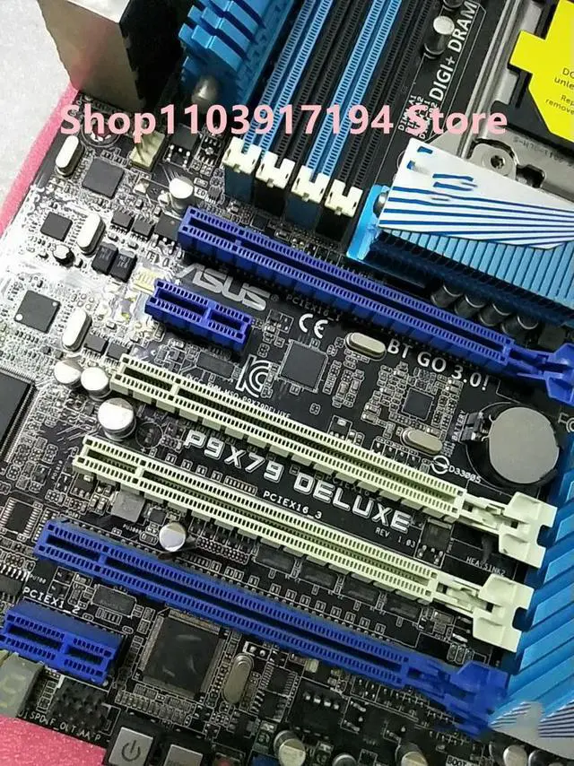 Main image of P9X79 DELUXE Motherboard