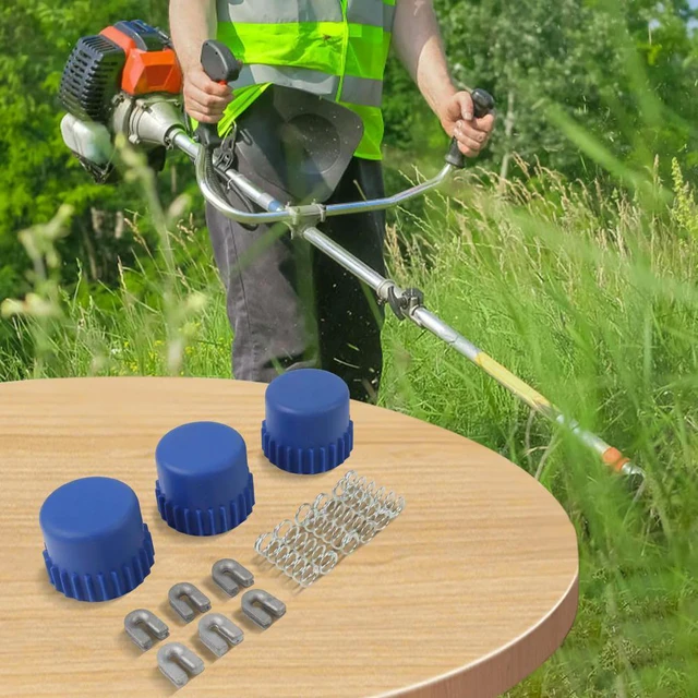 Alt view image 2 of 3 - For Gardening Equipment 3Pk Replacement Cutter Head For Gardening Compatible With 123L Compatible With 224L Easy To Install