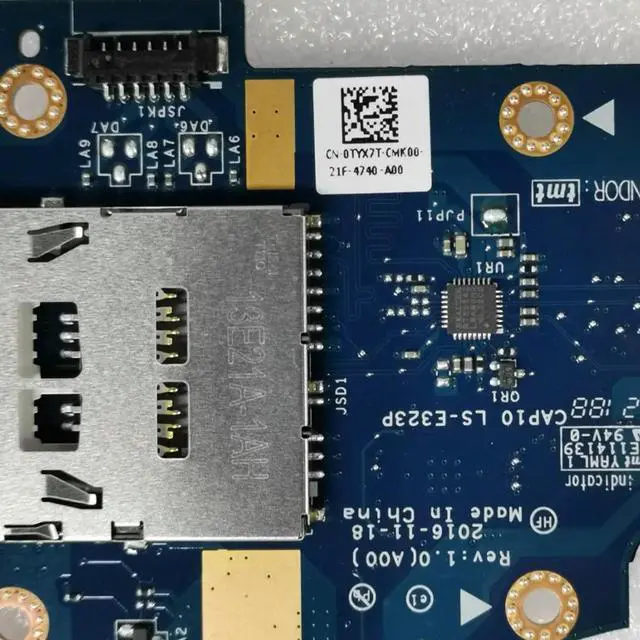 Alt view image 3 of 3 - 0TYX7T LS-E323P For Precision 7720 USB Board